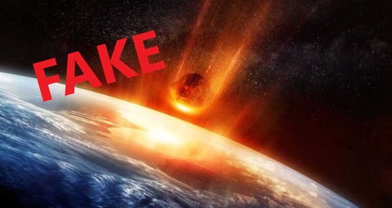 La NASA anuncia cundo ser destruida la Tierra y otras fake news muy locas