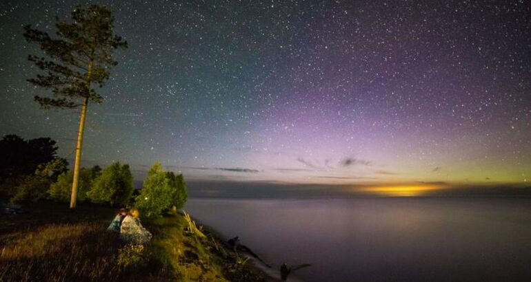 Astroturismo y astrofotografa en los Grandes Lagos de Michigan