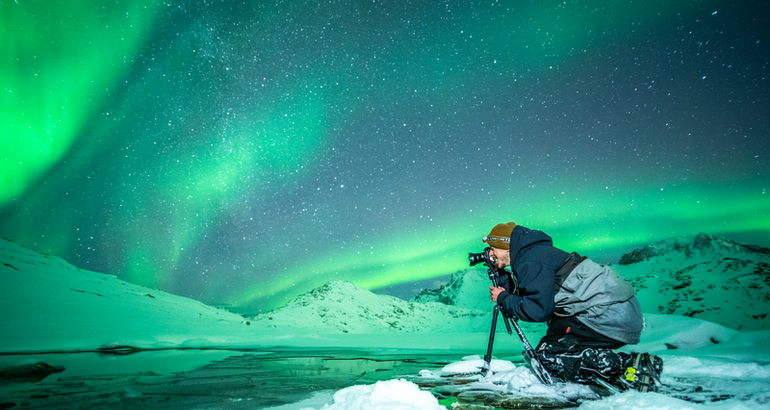 Dnde ver las auroras boreales en Noruega