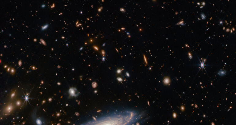 La gran galaxia espiral se encuentra en la constelacin de Hrcules 