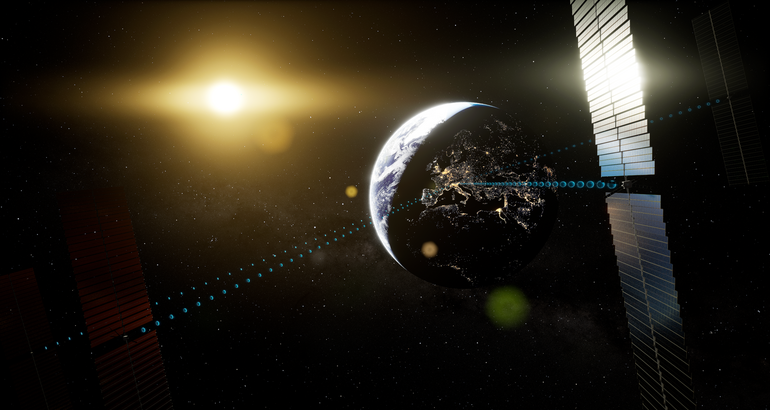 Podran los paneles solares del espacio suministrar energa limpia a la Tierra 