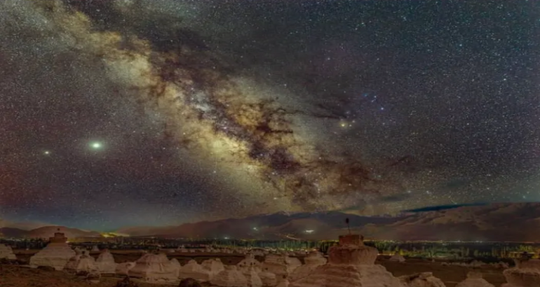 India Hanle Ledakh la primera Reserva del Cielo Oscuro en India  