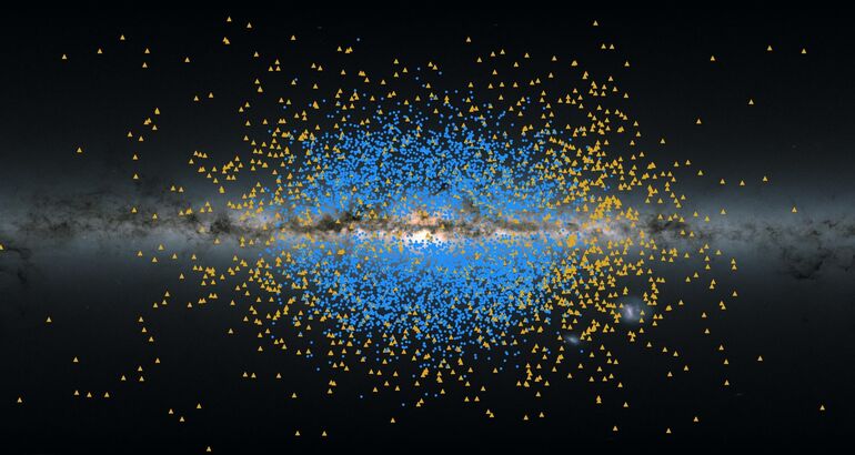 Gaia desenreda antiguos hilos de la Va Lctea 