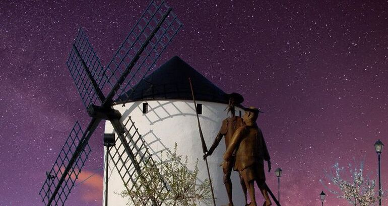 Mancha JcarCentro el lugar donde Don Quijote mirara las estrellas