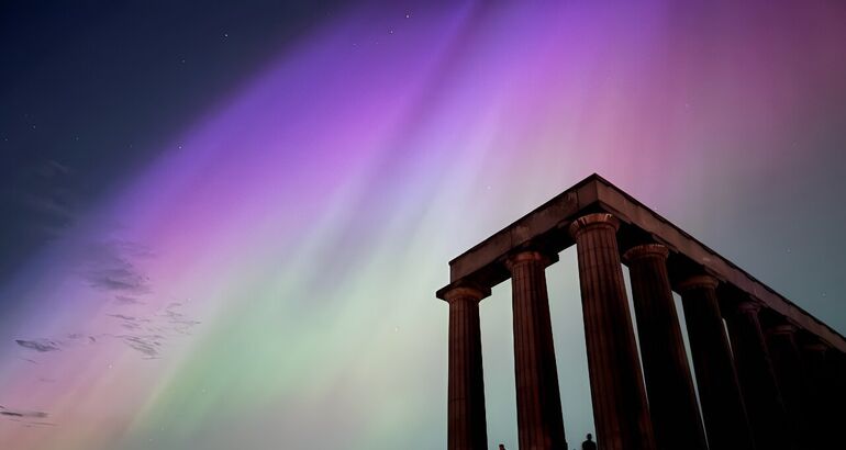 Est pasando Las mejores imgenes de las recientes auroras boreales  