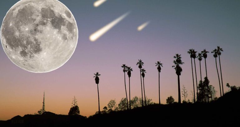 El Cielo Brillar con las Lenidas y la  Super Luna este Fin de Semana