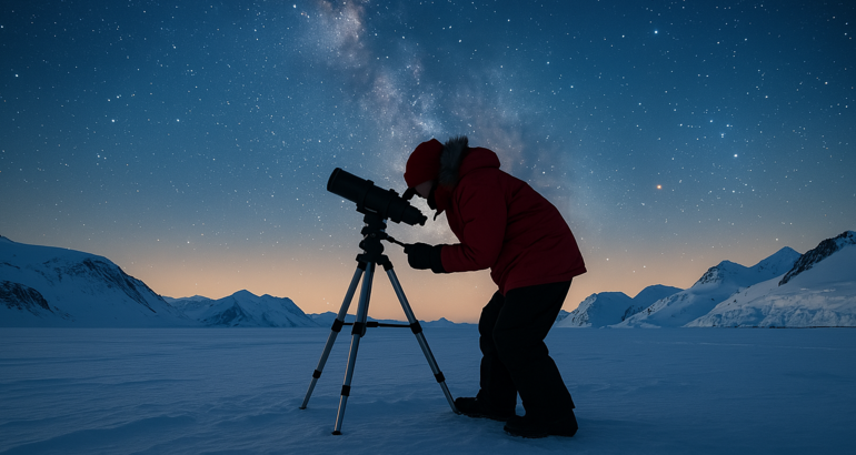 Astroturismo en la Antrtida La aventura extrema para ver la Va Lctea