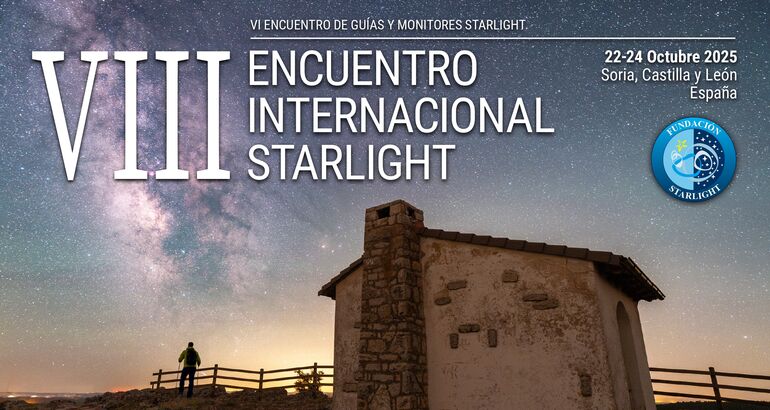 Calentando motores Pocos das para el VIII Encuentro Internacional Starlight en Soria