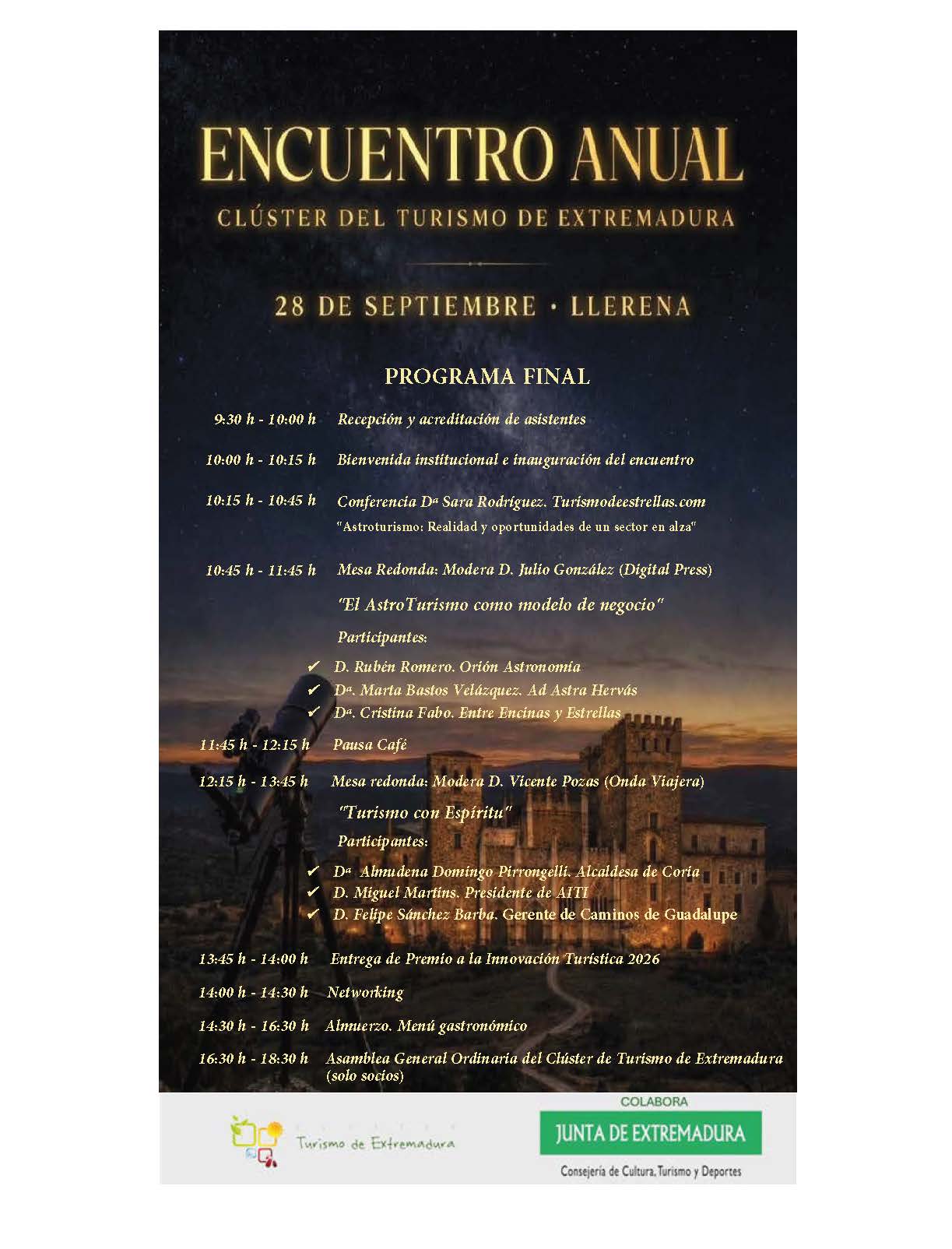 programa jornada cluster