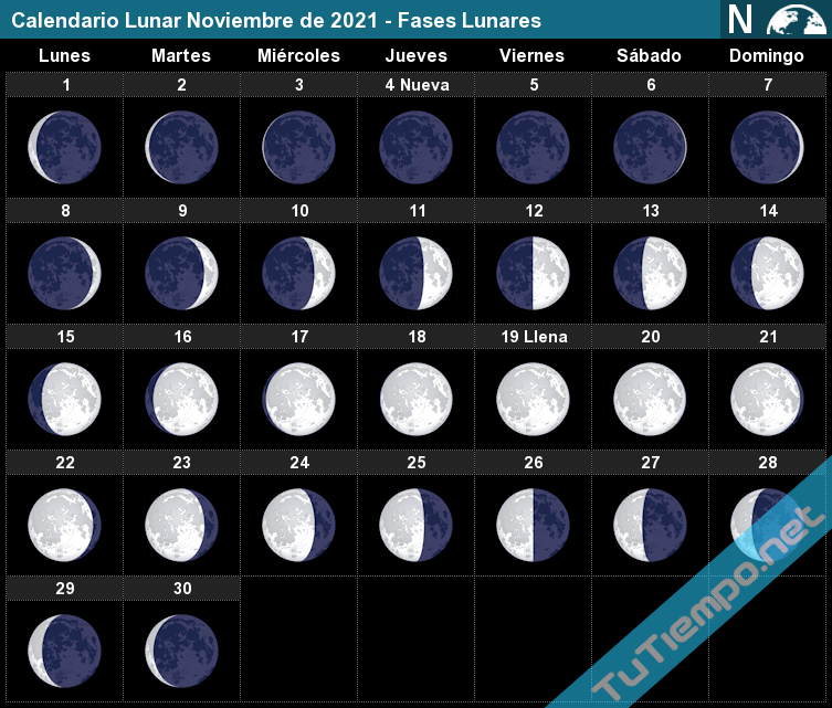 luna novimebre