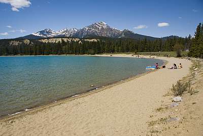 Playas del lago Annettte