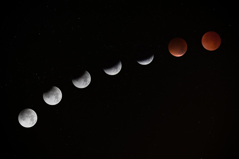 Superluna y eclipse