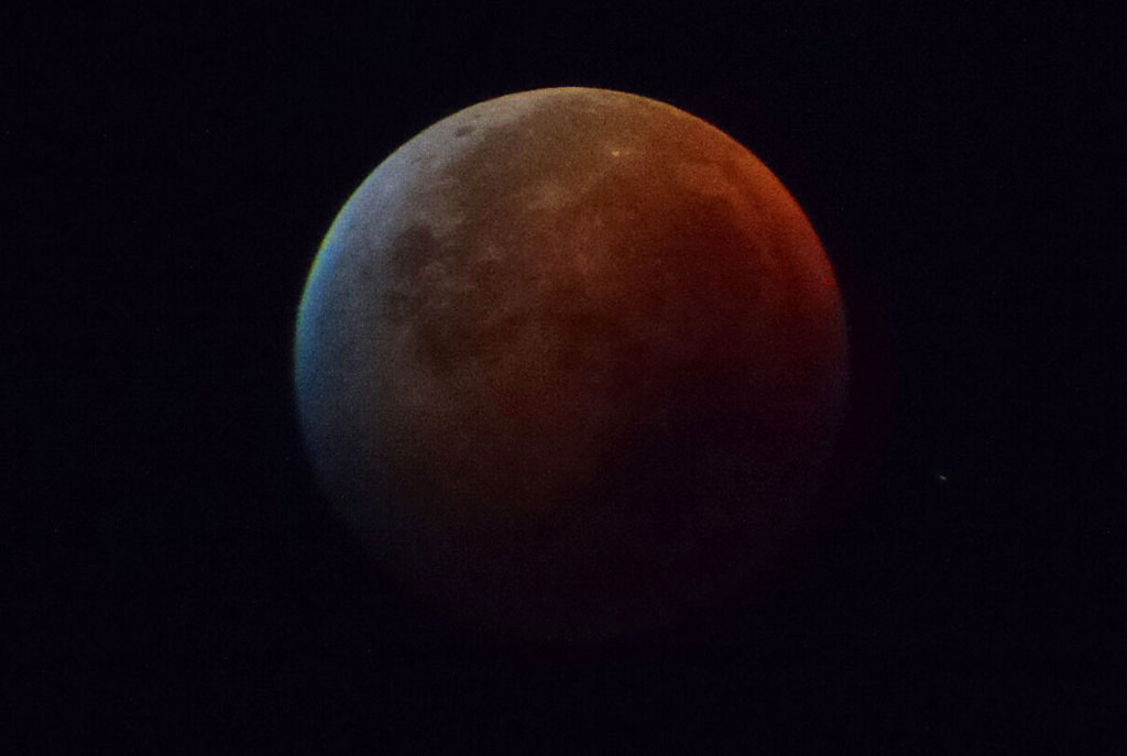 Superluna y eclipse