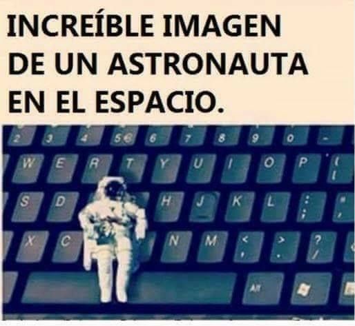 Astronauta en el espacio