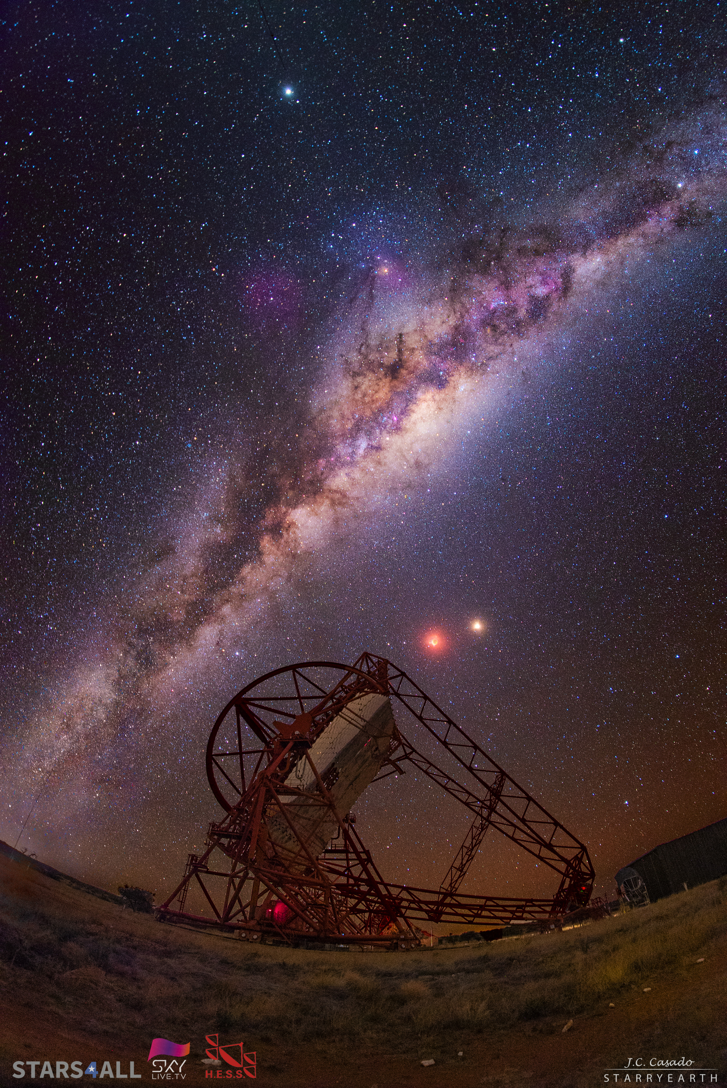 Eclipse desde Namibia