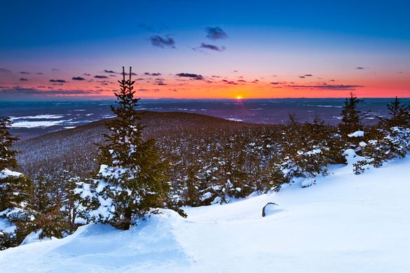 Mont Mégantic en Québec