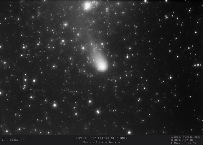 cometa 21p giacobini-zinner