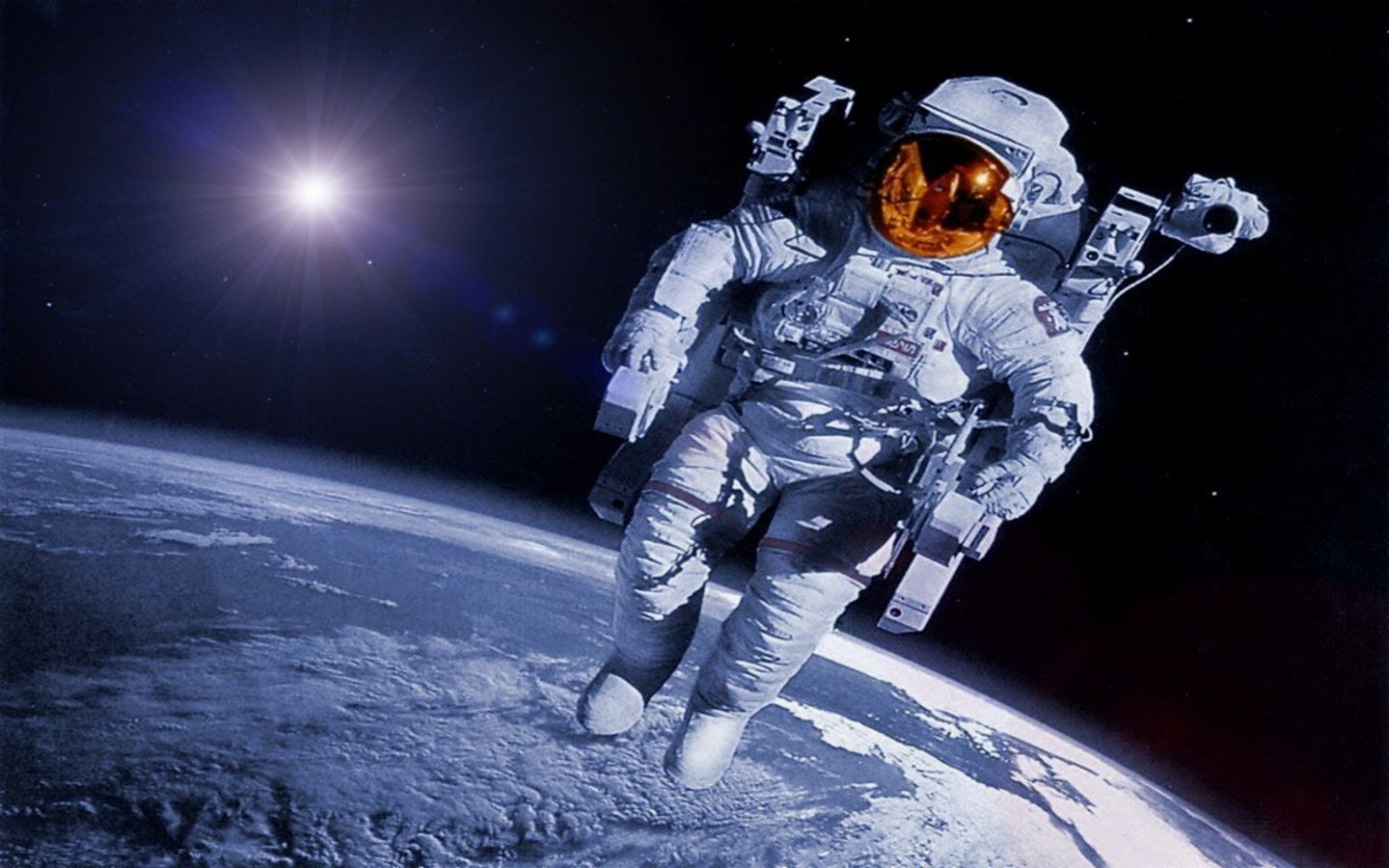 Astronauta espacio profundo