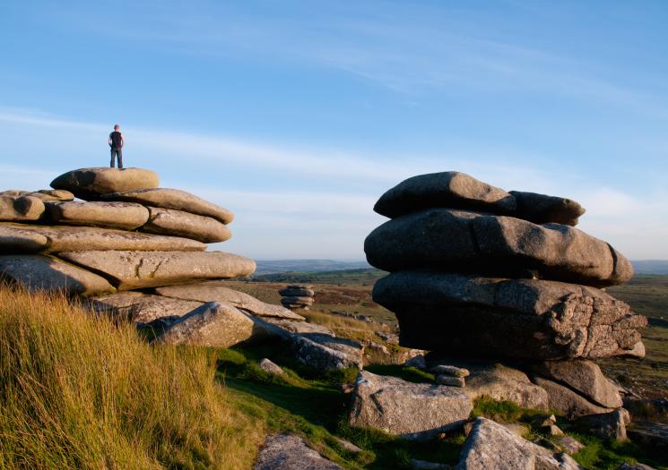 Rough Tor en Bodmin Moor, Cornualles