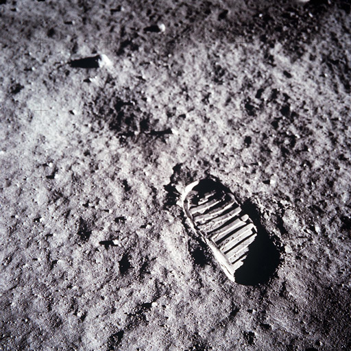 huella aldrin luna
