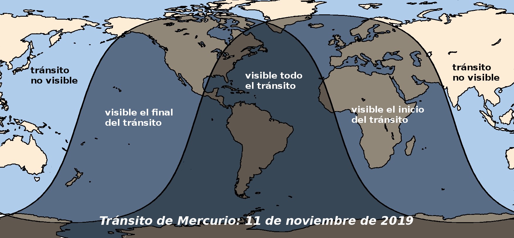 Tránsito de Mercurio 2019