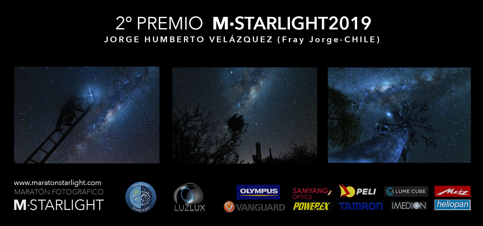 Ganadores Maratón Fotográfico Starlight 2019