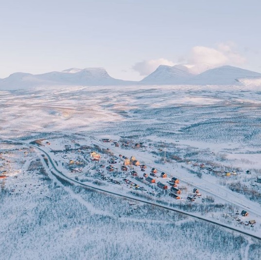 Kiruna en Suecia