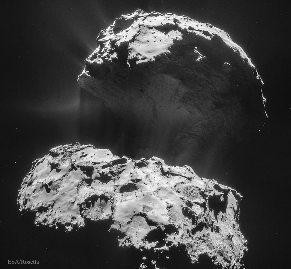 Cometa 67P sonda Rosetta