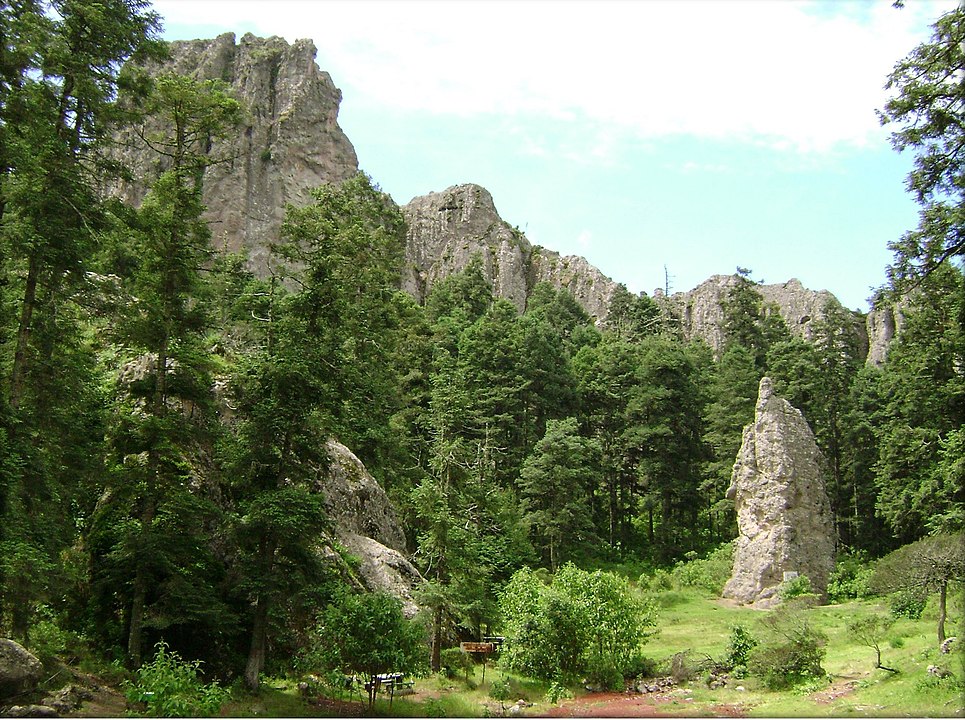 Parque nacional El Chico en México