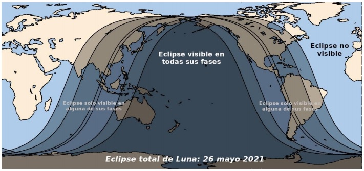 eclipse luna 26 mayo 2021