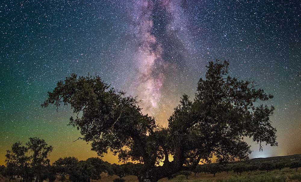 senderos nocturnos extremadura