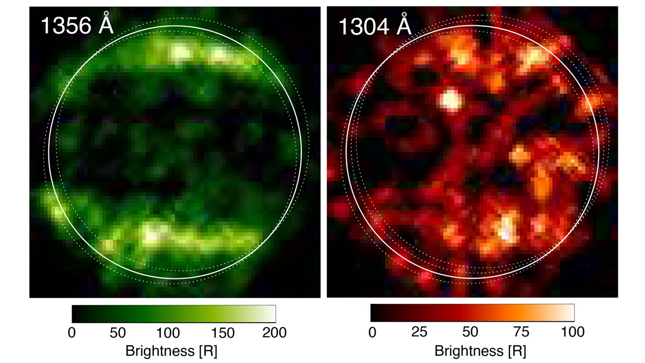 Evidencias de vapor de agua en Ganímedes Hubble