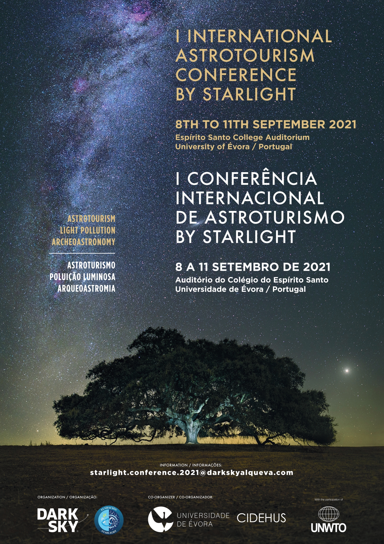 Conferencia  Starlight Évora