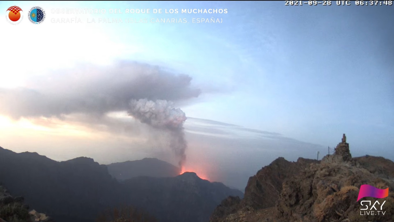 volcán cumbre vieja la palma