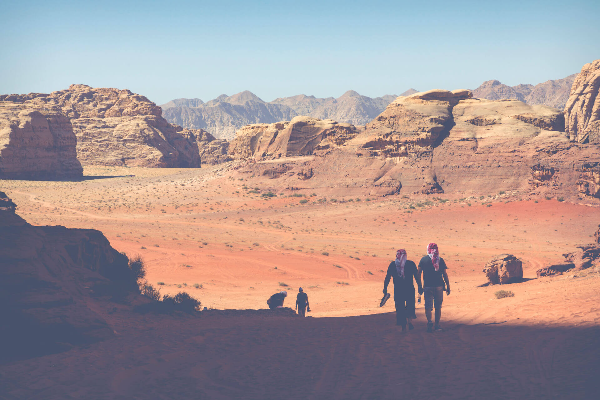 wadi rum jordania beduinos