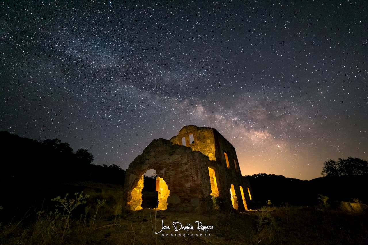 senderismo nocturno aracena