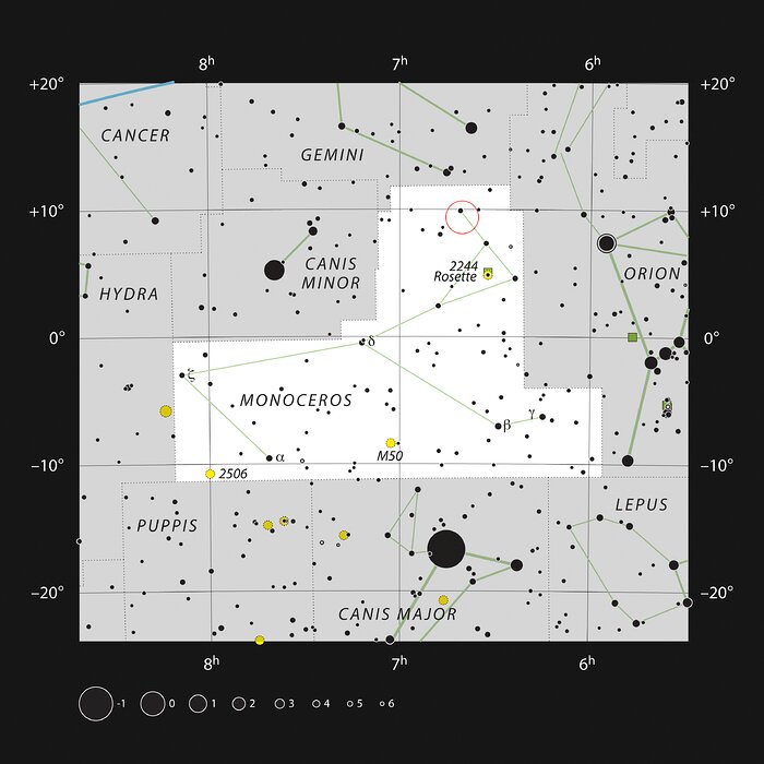 nebulosa del cono vlt