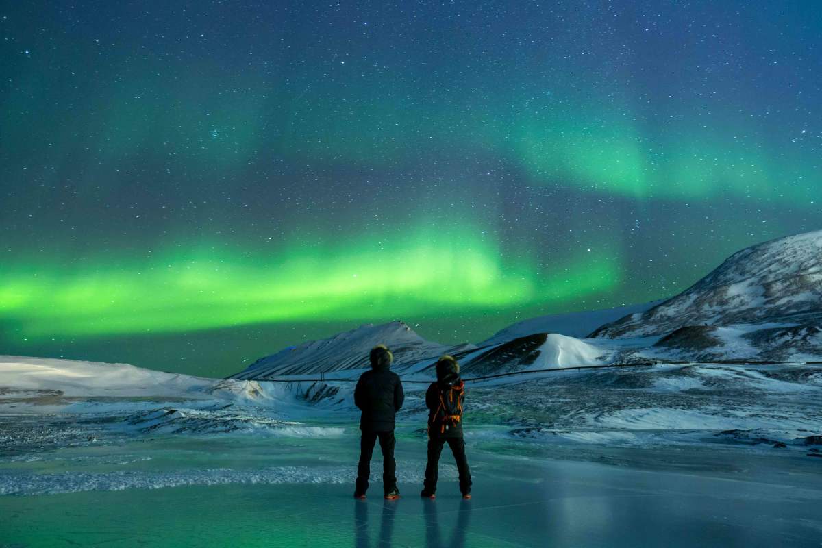 auroras boreales en Noruega