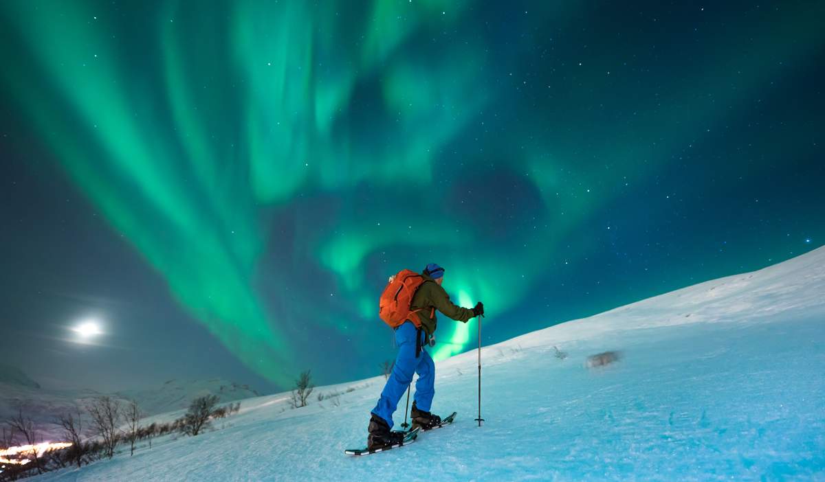 auroras boreales en Noruega