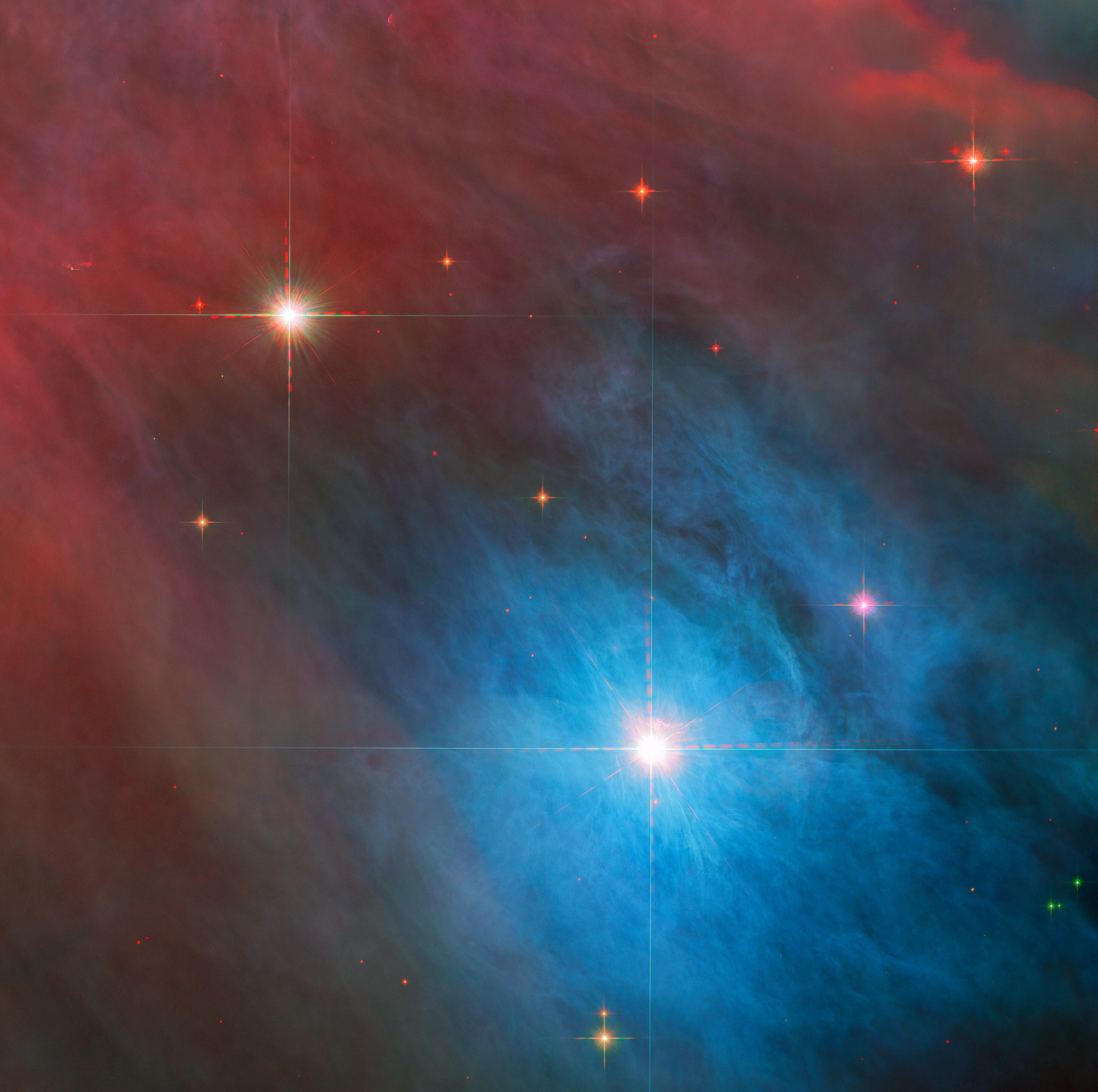 estrella variable orionis hubble