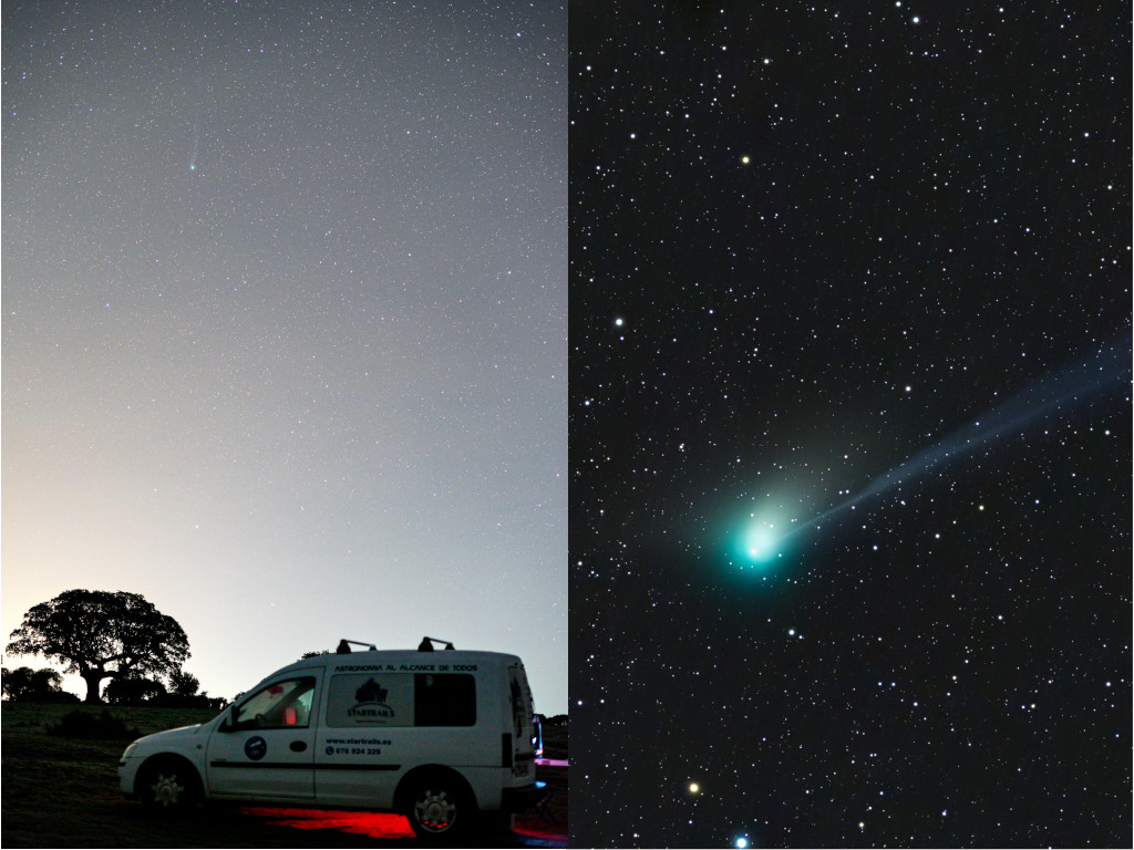 mejores imágenes cometa verde ztf