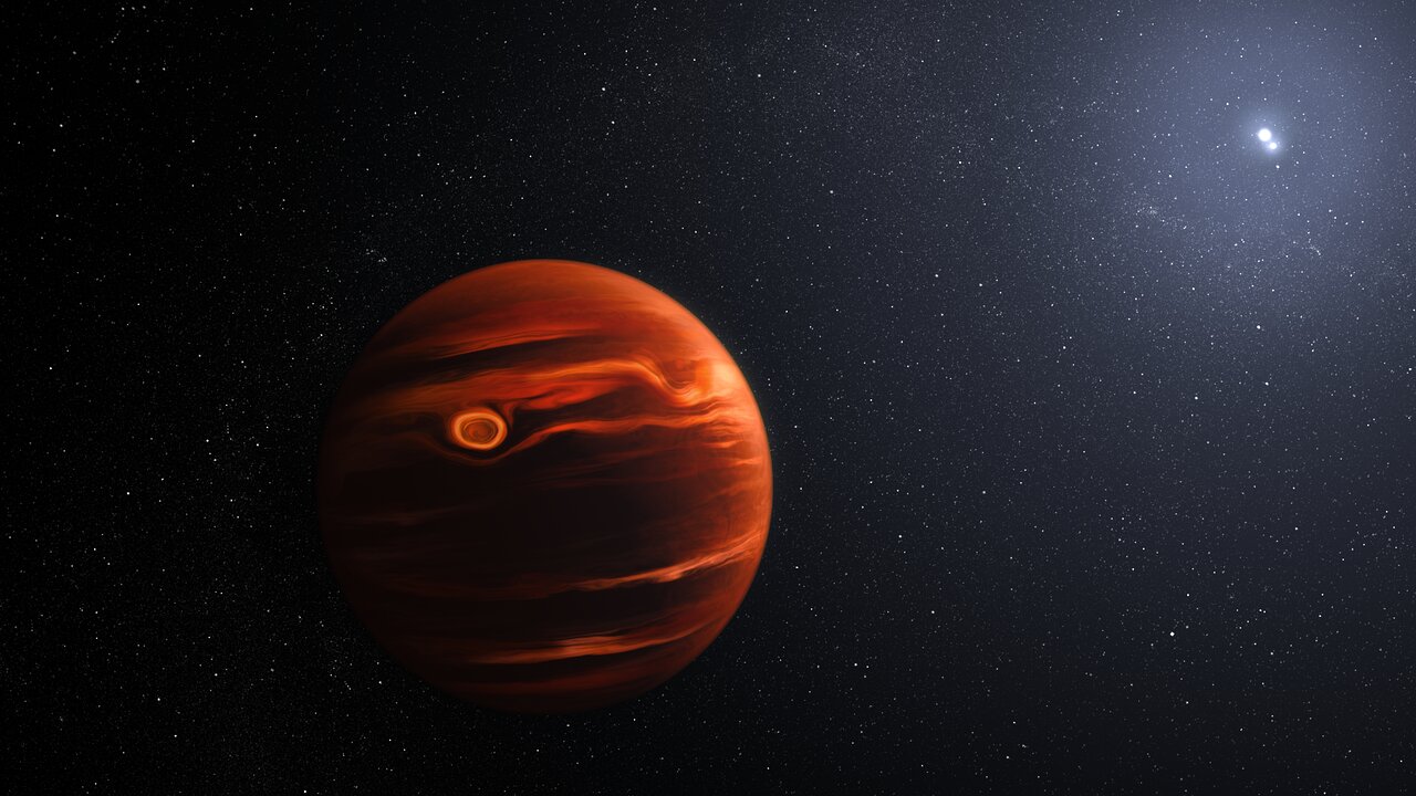 Exoplaneta VHS 1256 b y sus estrellas