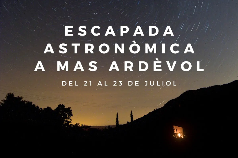 Mas Ardèvol , noche astronómica