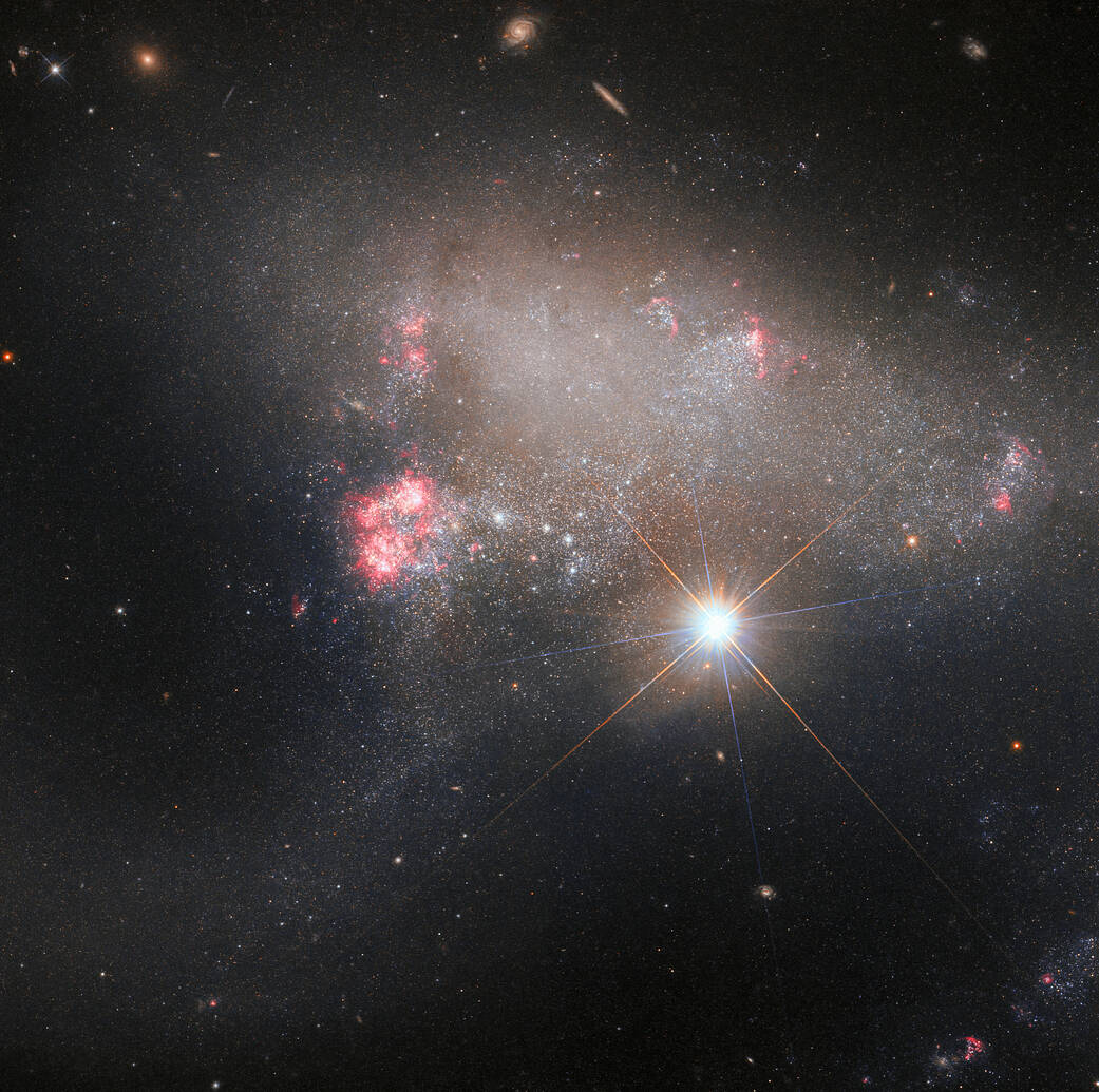 Galaxia estrellada Hubble