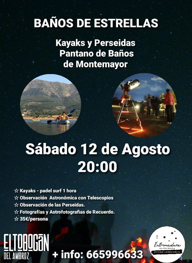 Actividades Perseidas 2023