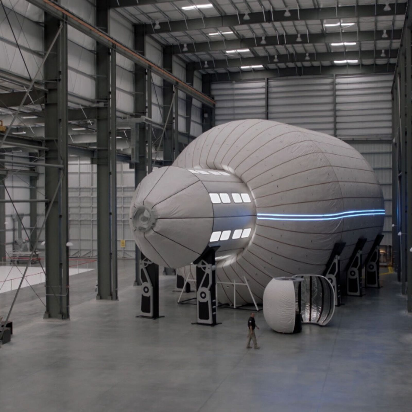 Primer habitáculo expansible NASA