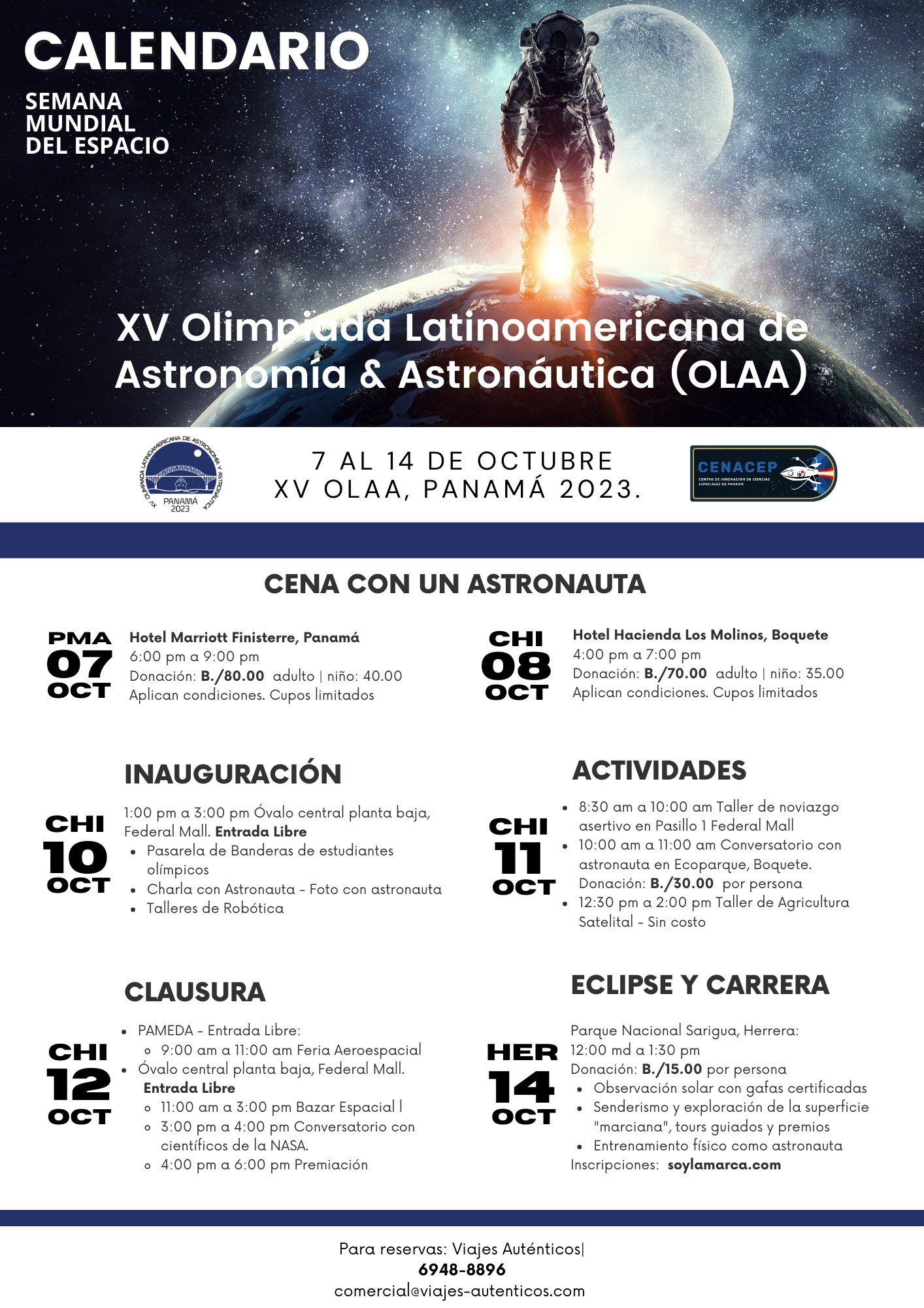 olimpiada astronomía panamá