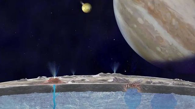 Europa, luna helada de Júpiter 