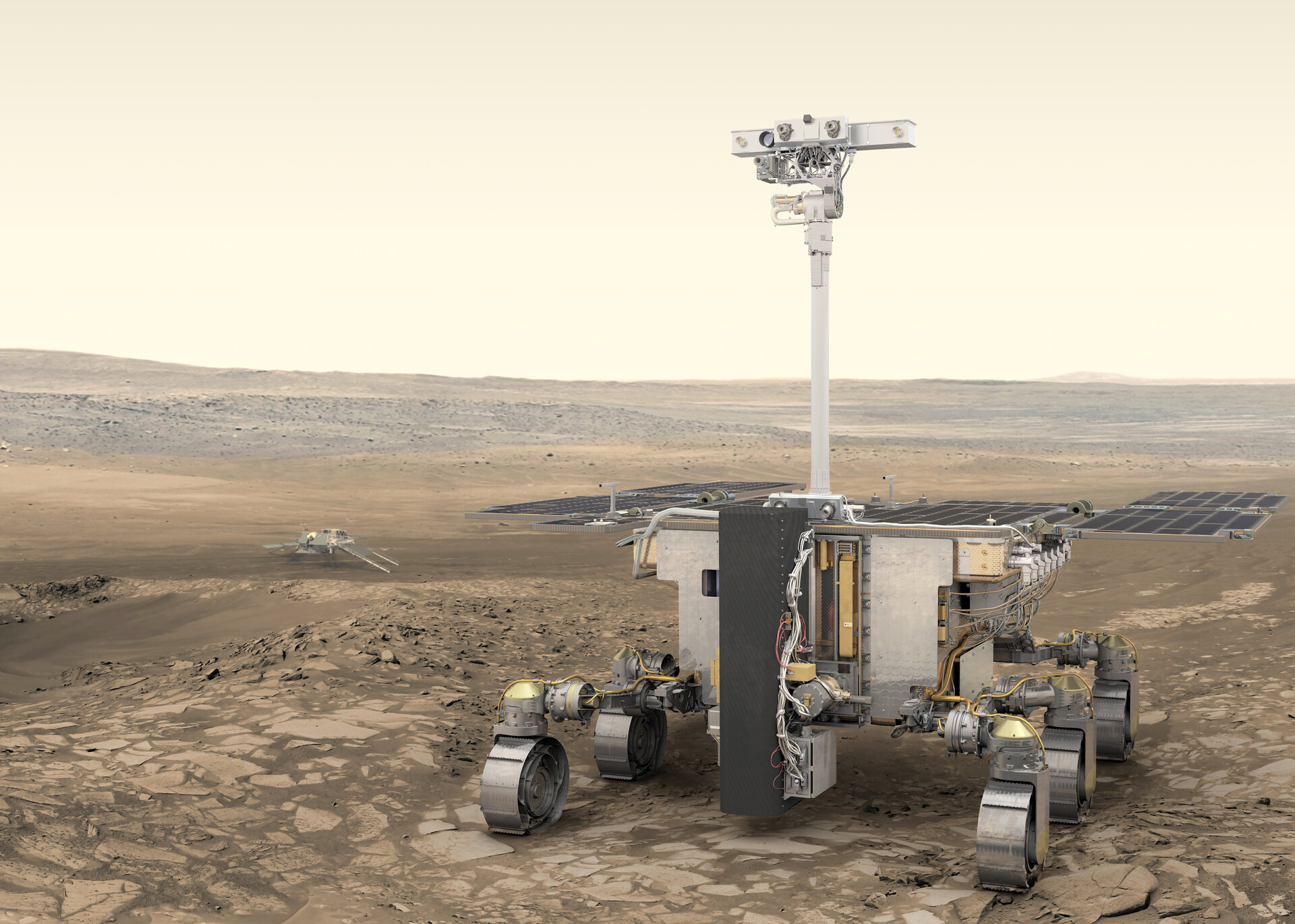  rover Rosalind Franklin de la ESA  