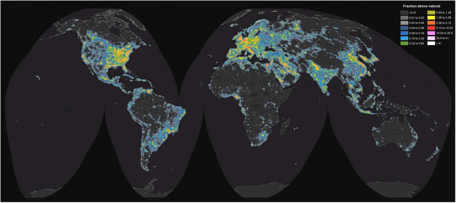 contaminación luminica carlos fernández